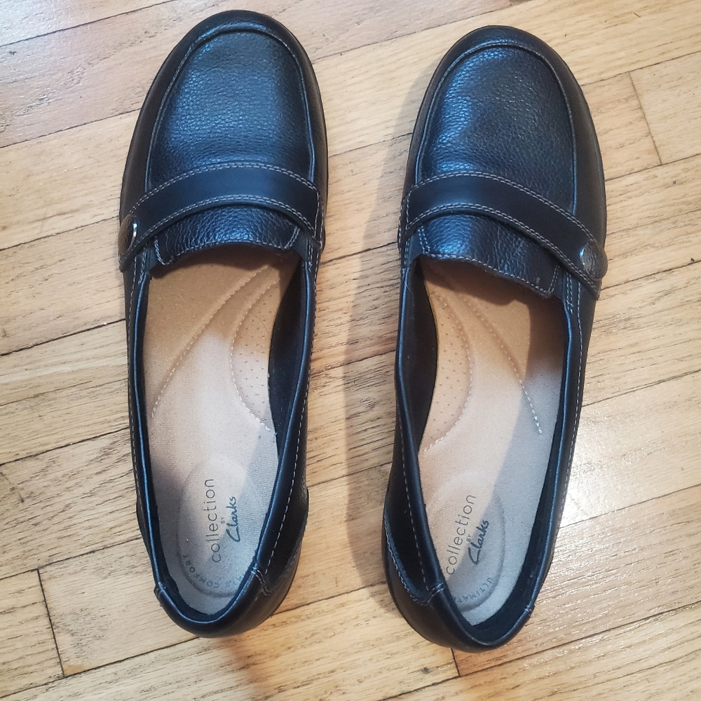 Clarks Womens Cora Daisy Loafer Shoes Size 9.5 M Comfort Office Orth Olite Casua - Picture 3 of 11